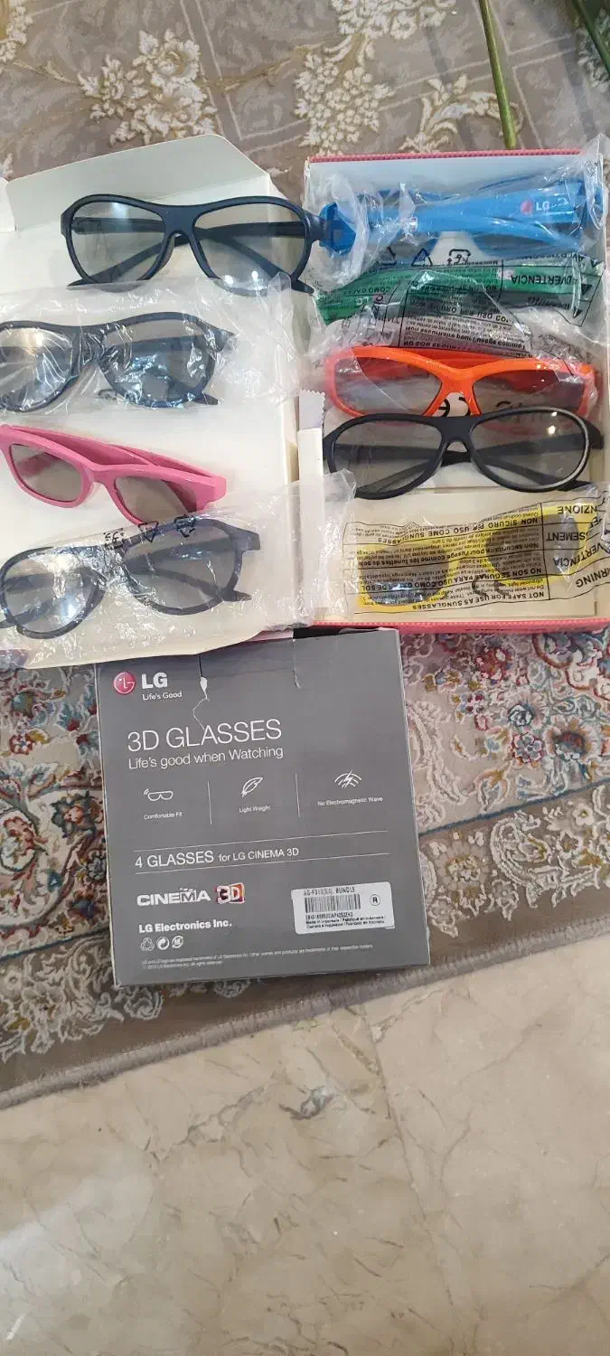 عینک سه بعدی اصل ال جی|تلویزیون و پروژکتور|تهران, بلوار کشاورز|دیوار