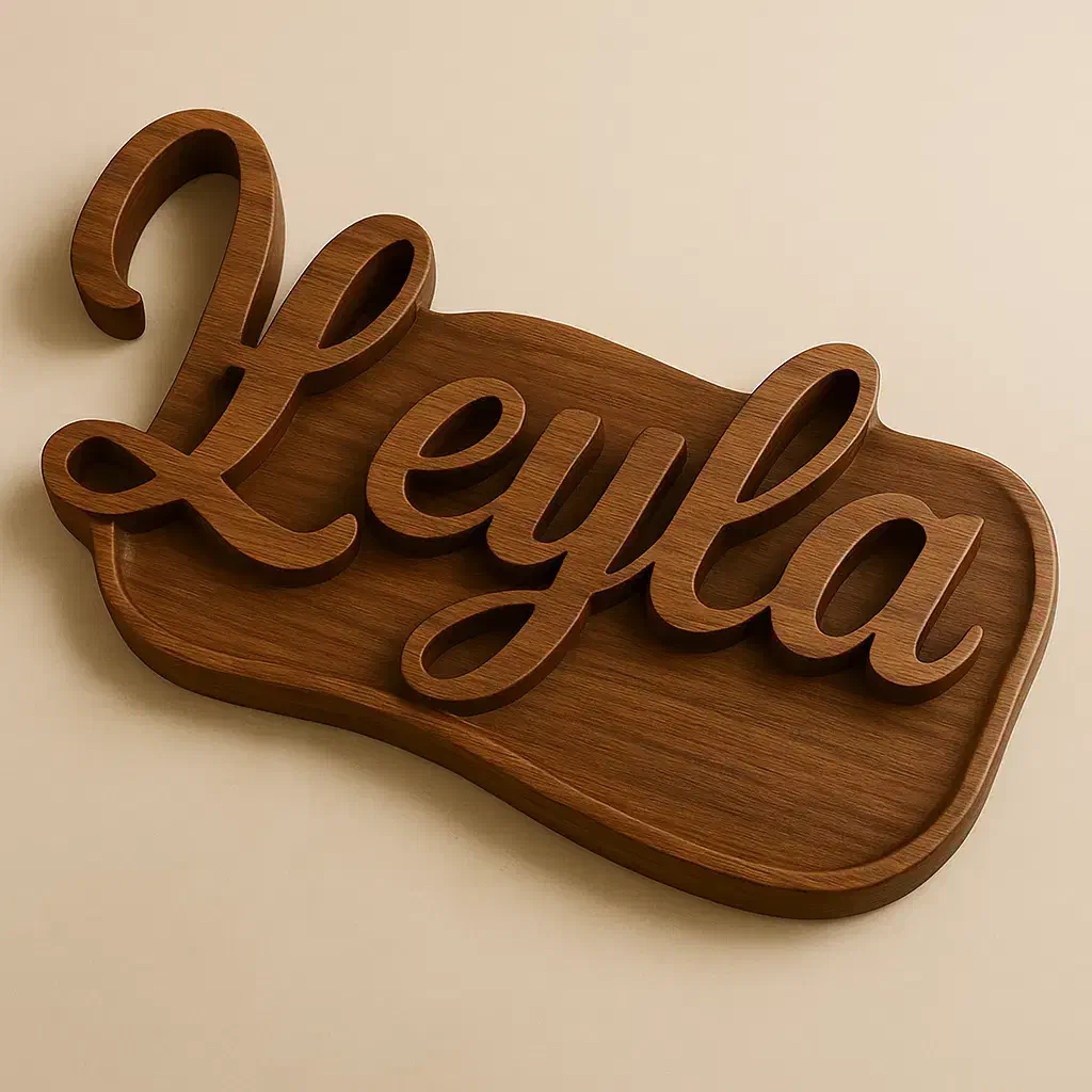 سینی چوبی دست ساز آهوان|صنایع دستی و سایر لوازم تزئینی|گلپایگان, |دیوار