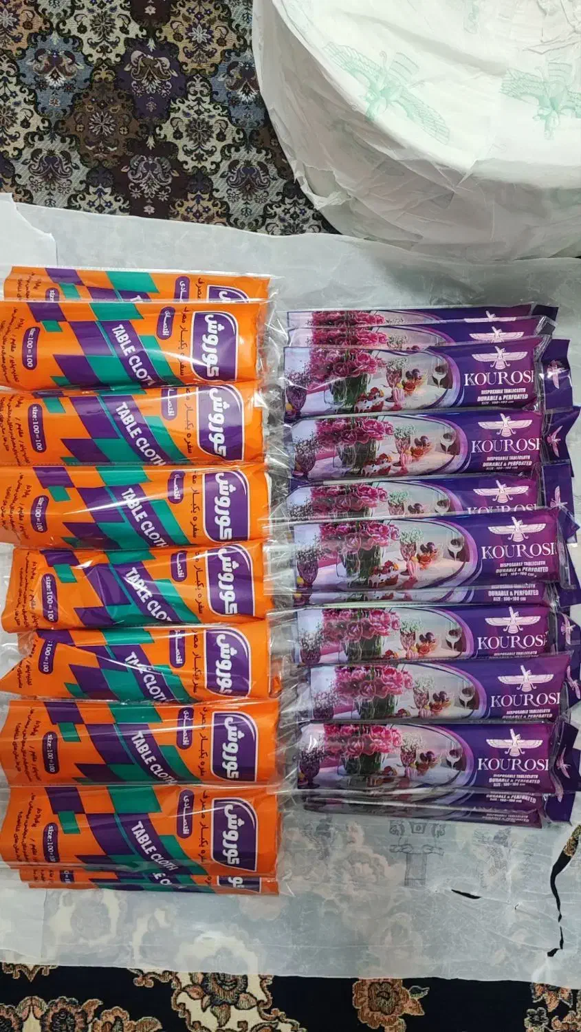 لفاف|ظروف نگهدارنده، پلاستیکی، یک‌بارمصرف|سنندج, |دیوار