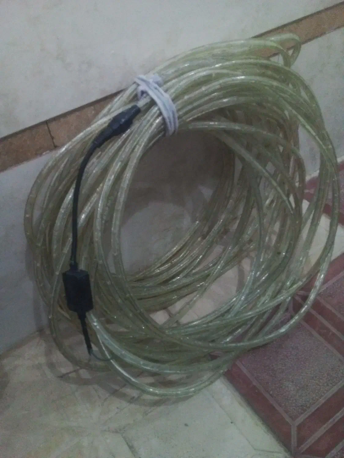 ریسه و نور مخفی با رنگ سبز|ریسه و چراغ تزئینی|سقز, |دیوار