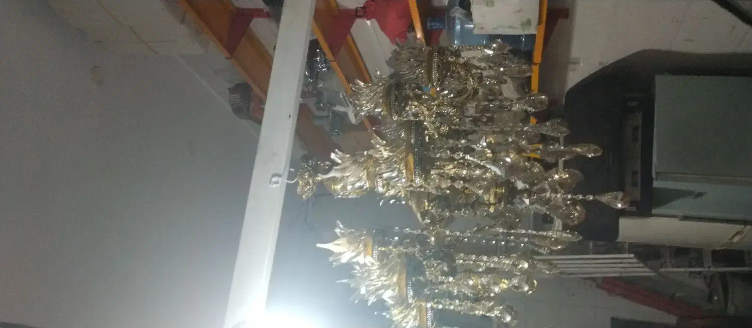 لوستر برنجی|لوستر و چراغ آویز|اسلام‌شهر, شهرک واوان|دیوار