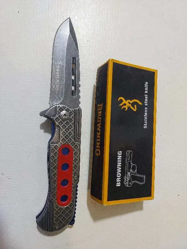 چاقو برونینگ سنگ شور اصل|کوهنوردی و کمپینگ|تهران, شمشیری|دیوار