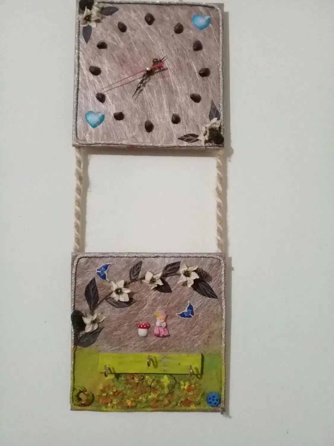 ساعت زیبا کاره دست|ساعت دیواری و تزئینی|خرم‌آباد, |دیوار