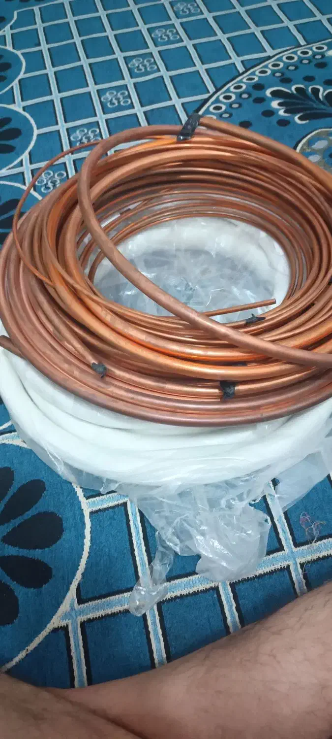 لوله مسی کولر اسپیلت|کولر گازی و فنکوئل|بندرعباس, |دیوار