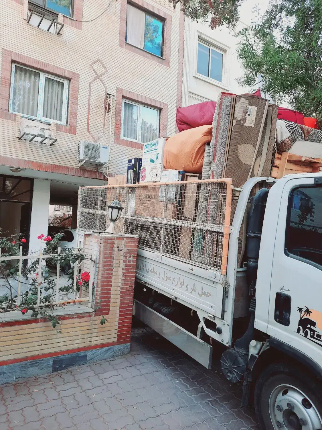 باربری عدالت بار کیش حمل بار اثاثیه منزل کارگر|خدمات حمل و نقل|کیش, |دیوار