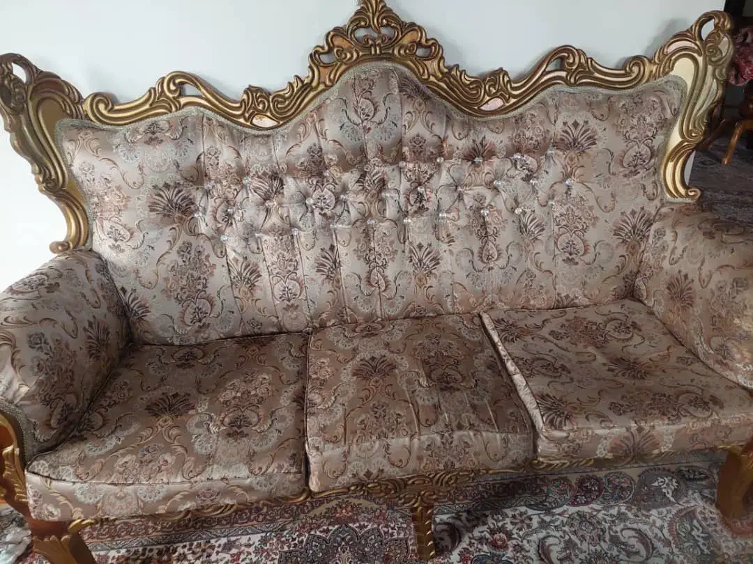 مبل سلطنتی و راحتی|مبلمان خانگی و میز عسلی|رودبنه, |دیوار