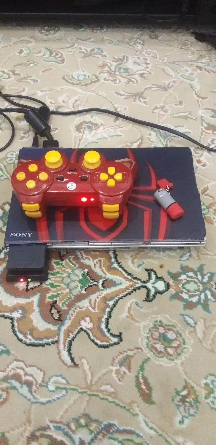 پلی استیشن ۲ سونی ۲ ps2 فلش ۳۲ دسته بی سیم|کنسول، بازی ویدئویی و آنلاین|کرج, فاز ۴ مهرشهر|دیوار