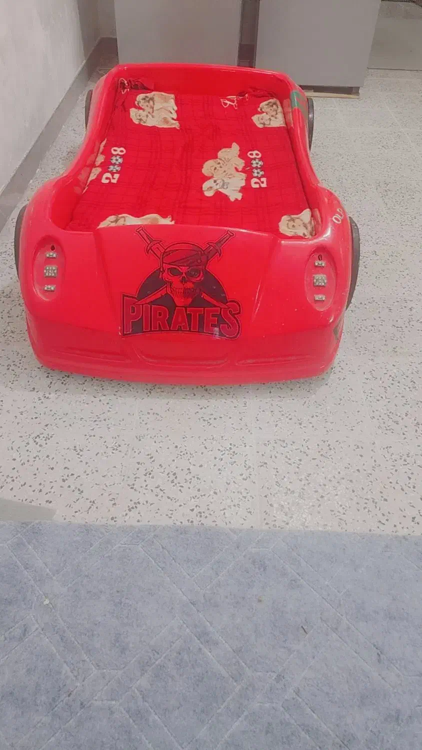 تخت خواب کودک ماشینی|تخت و سرویس خواب|اهواز, گیت بوستان|دیوار