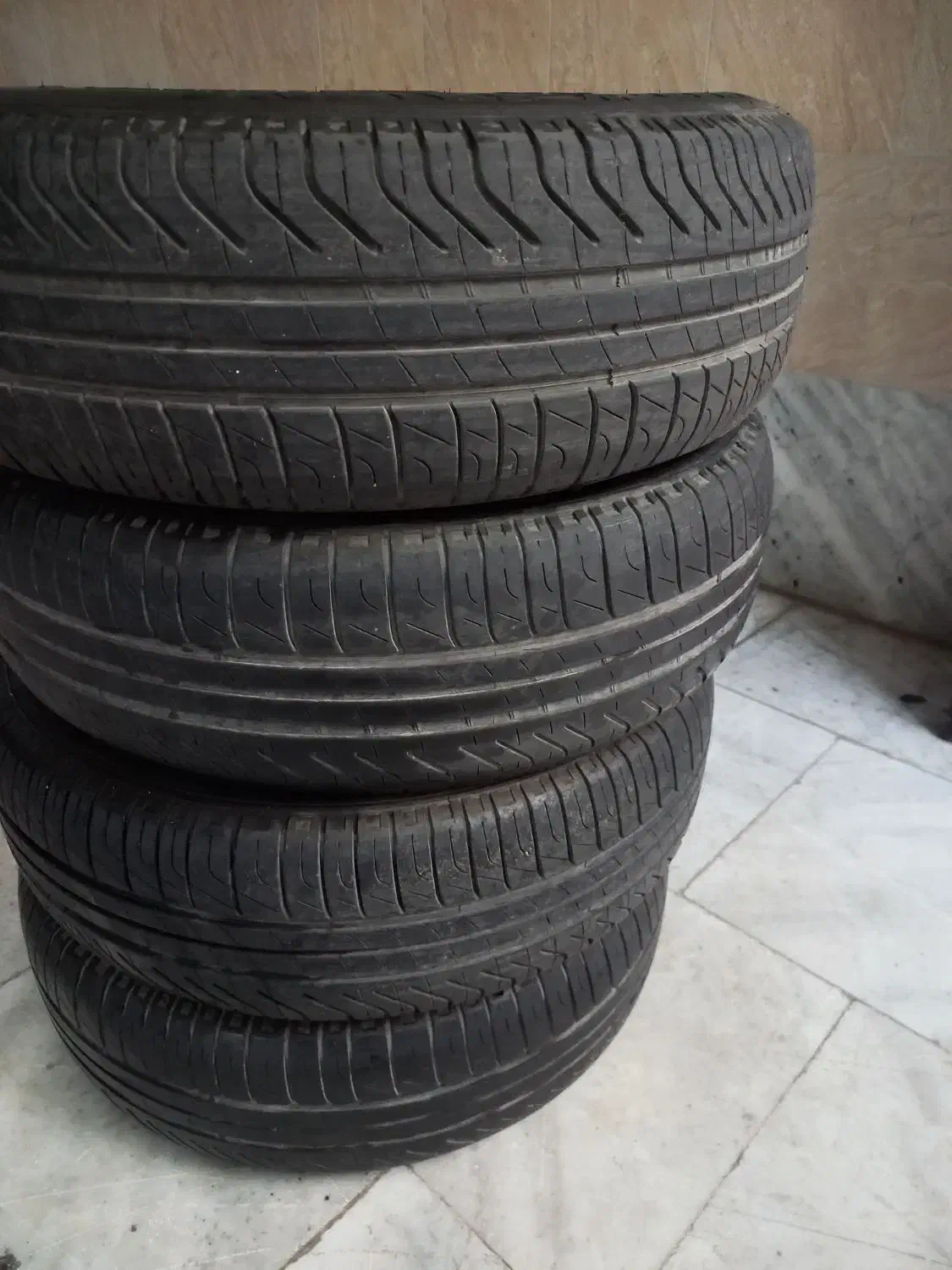 چهار حلقه لاستیک گلدستون سایز ۱۵|قطعات یدکی و لوازم جانبی|مشکین‌دشت, |دیوار