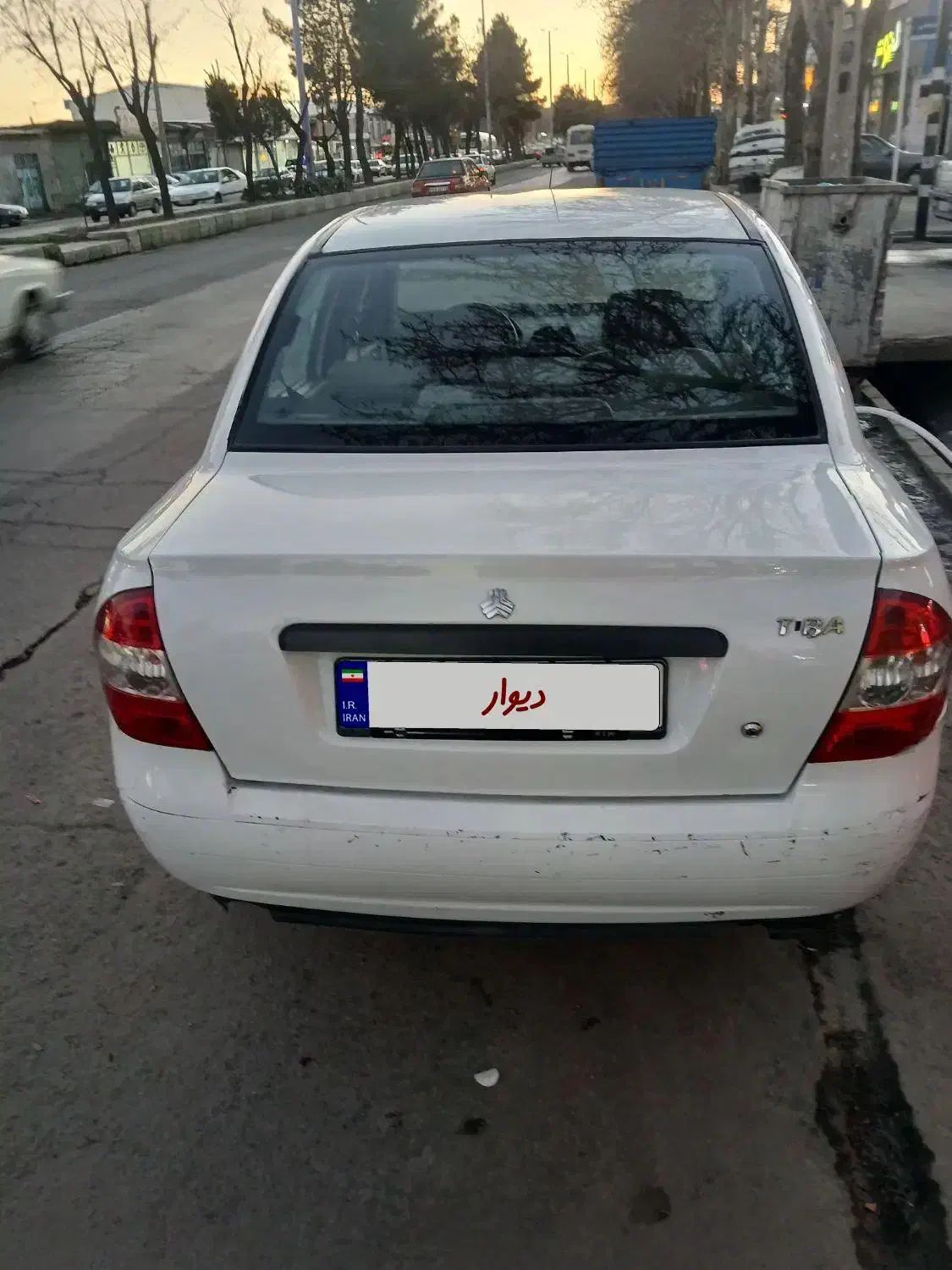 تیبا  ۱۳۹۹ سفید|خودرو سواری و وانت|مراغه, |دیوار