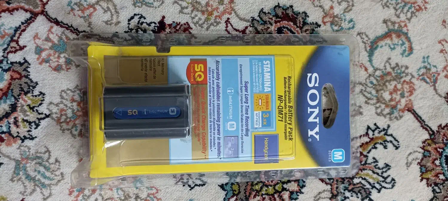 باطری دوربین SONY|دوربین عکاسی و فیلم‌برداری|تهران, شمیران‌نو|دیوار