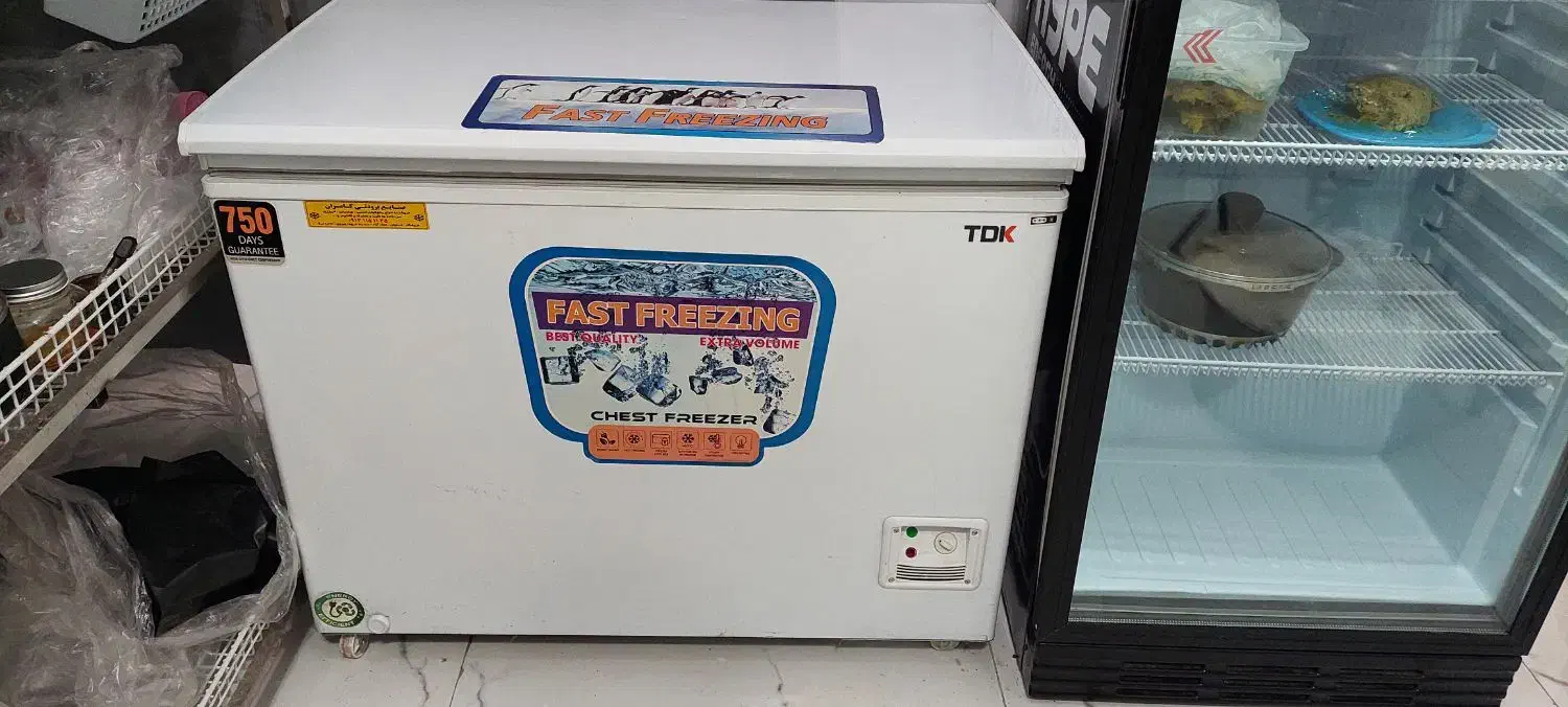 فریزر صندوقی ۳ ماه کار کرده|یخچال و فریزر|نجف‌آباد, ویلاشهر|دیوار