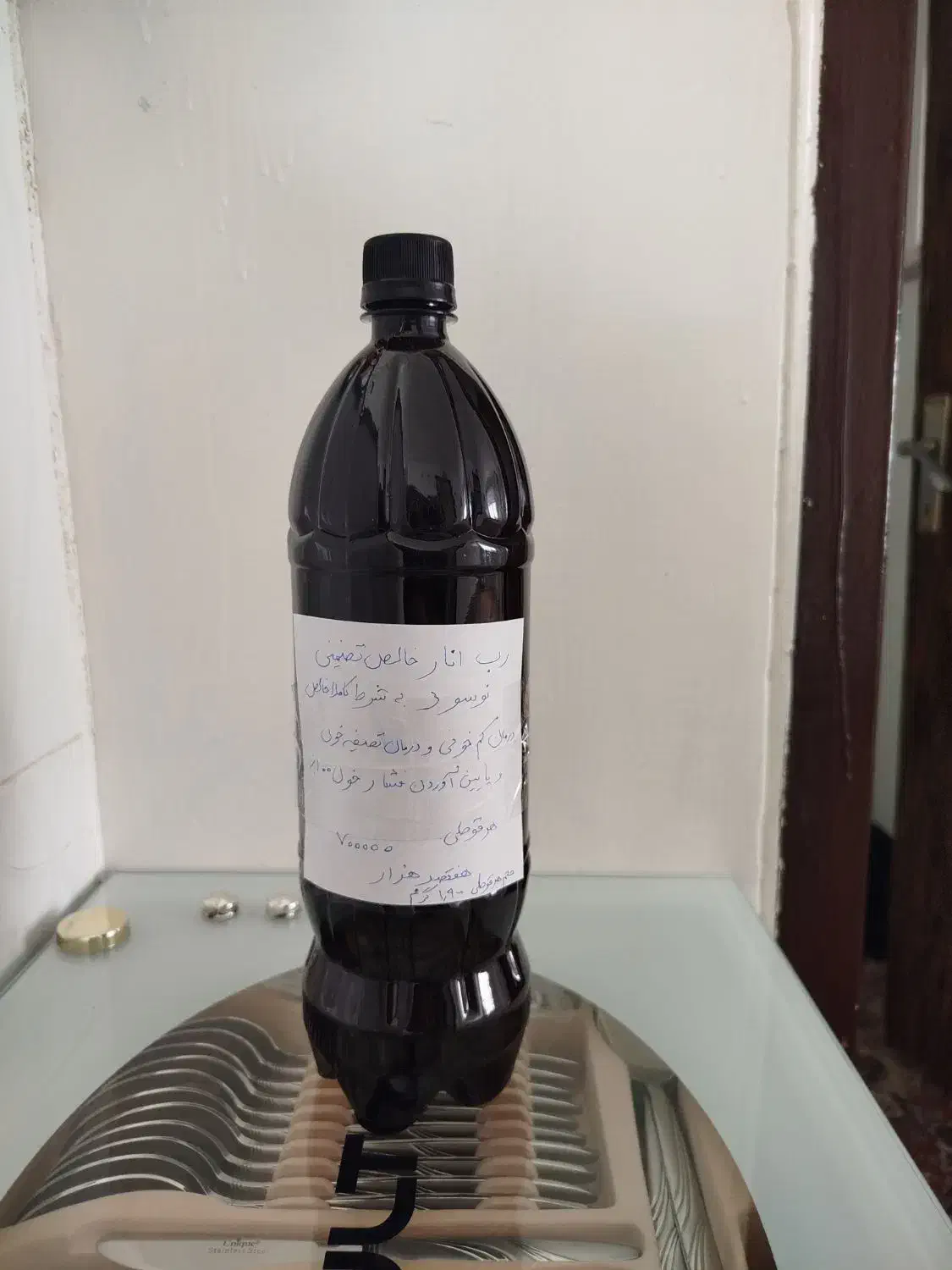 رب انار کاملا خالص  بهداشتی و به شرط  هرکیلو  350|خوردنی و آشامیدنی|جوانرود, |دیوار