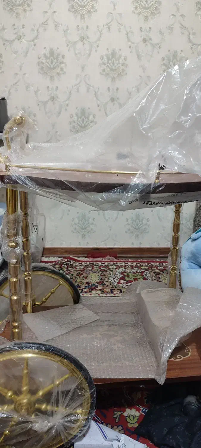 میز بار چرخدار|بوفه، ویترین، کنسول|قزوین, |دیوار