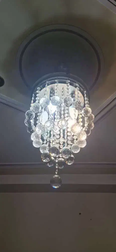 لوستر کریستال|لوستر و چراغ آویز|قزوین, |دیوار