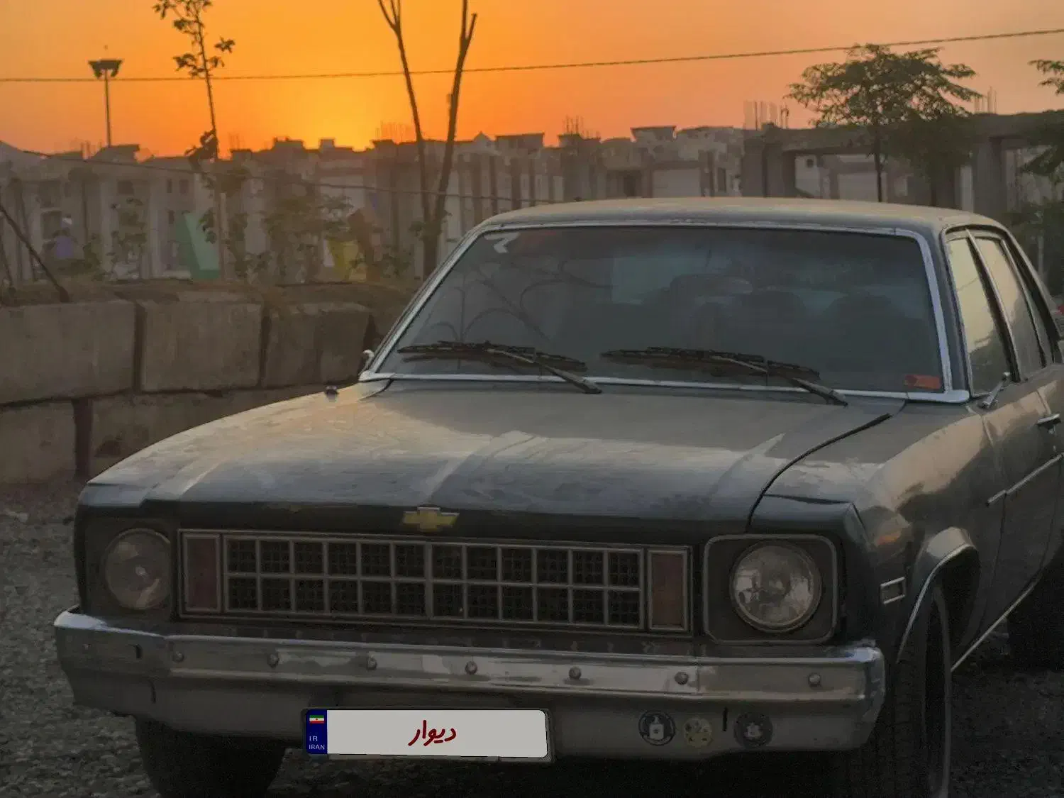 شورلت نوا ۵۹ سی۶|خودرو کلاسیک|پرند, فاز ۴|دیوار