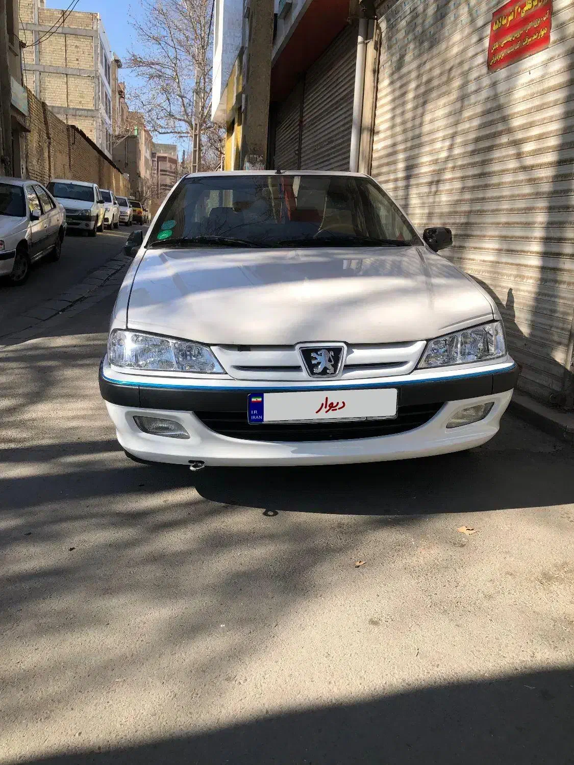 پژو پرشیا مدل ۱۳۸۵ سفید|خودرو سواری و وانت|کرج, برغان|دیوار