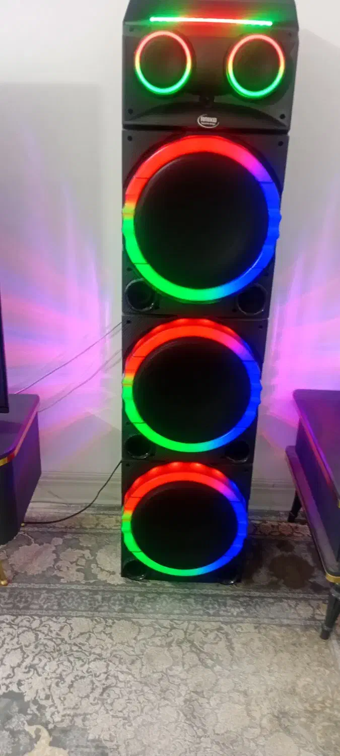 اسپیکر دوتکه بزرگ|سیستم صوتی خانگی|یزد, |دیوار