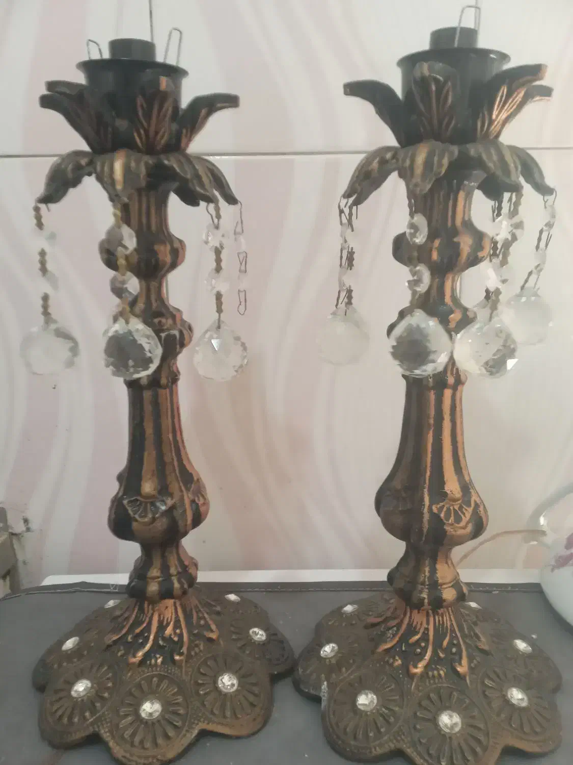 شمعدونی لاله|صنایع دستی و سایر لوازم تزئینی|قرچک, داوود آباد|دیوار