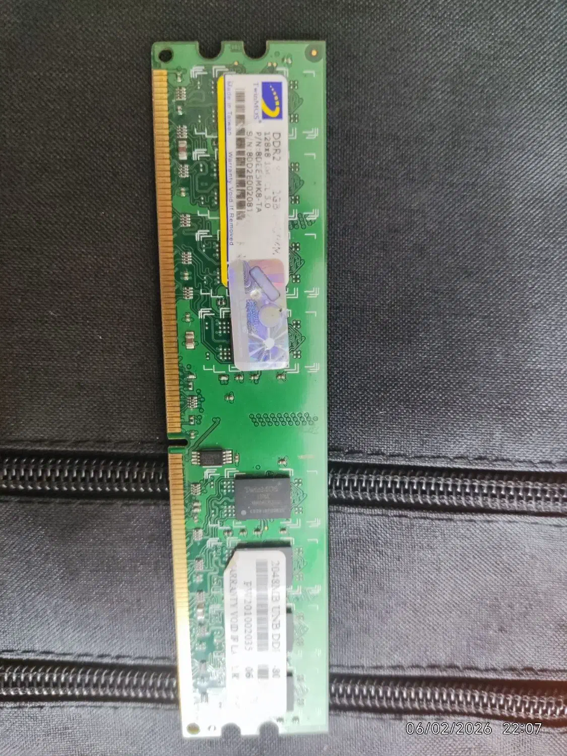 رم 2گیگDDR2|قطعات و لوازم جانبی رایانه|خوی, |دیوار