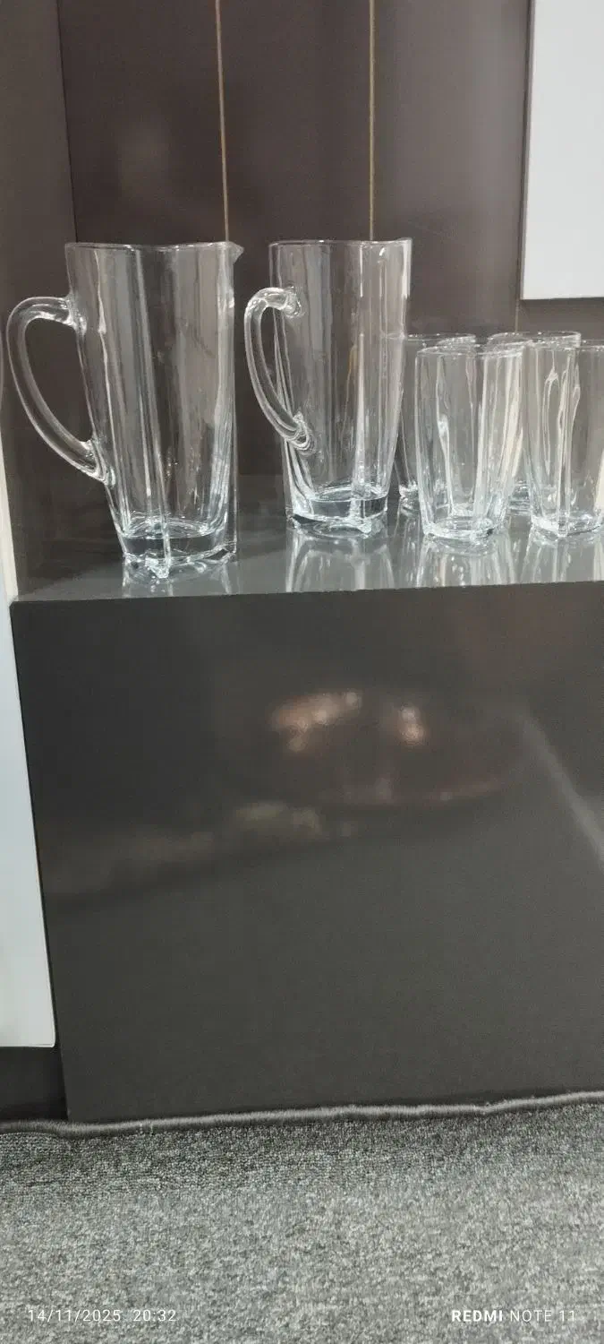 ست پارچ و لیوان کریستال|ظروف سرو و پذیرایی|بانه, |دیوار