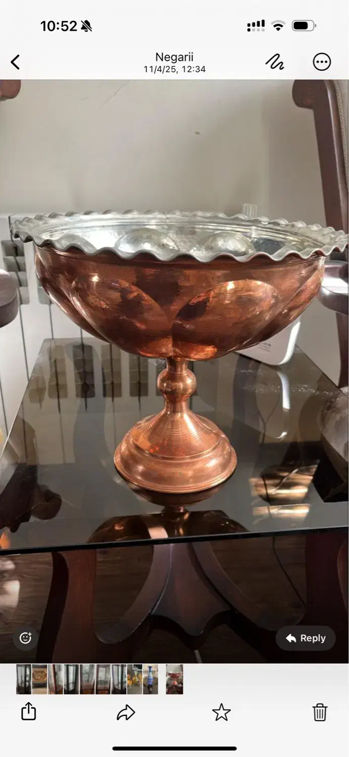 ظرف مسی و تنگ و جام.نوی نو مناسب هدیه و جهیزیه|صنایع دستی و سایر لوازم تزئینی|مشهد, سناباد|دیوار