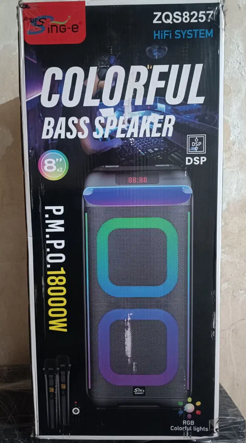 اسپیکر باند(پارتیباکس) برند سینگای|سیستم صوتی خانگی|بوشهر, |دیوار