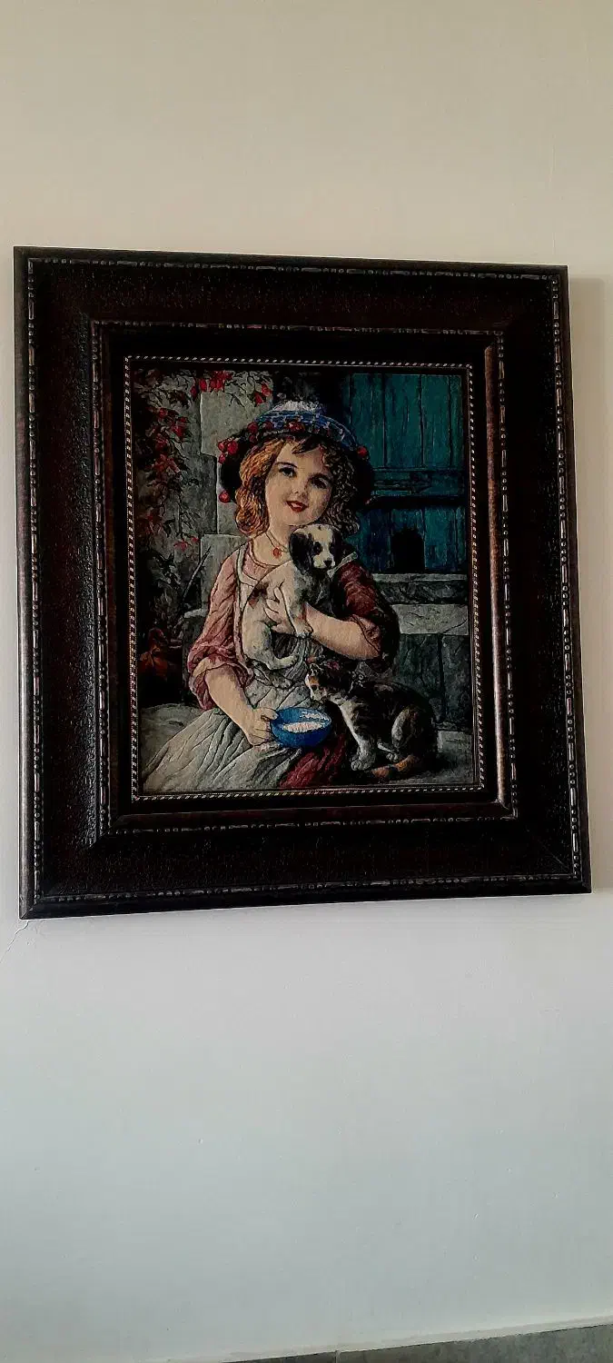 تابلو فرش دست باف لیندا|تابلو فرش|تهران, شهرک آزمایش|دیوار