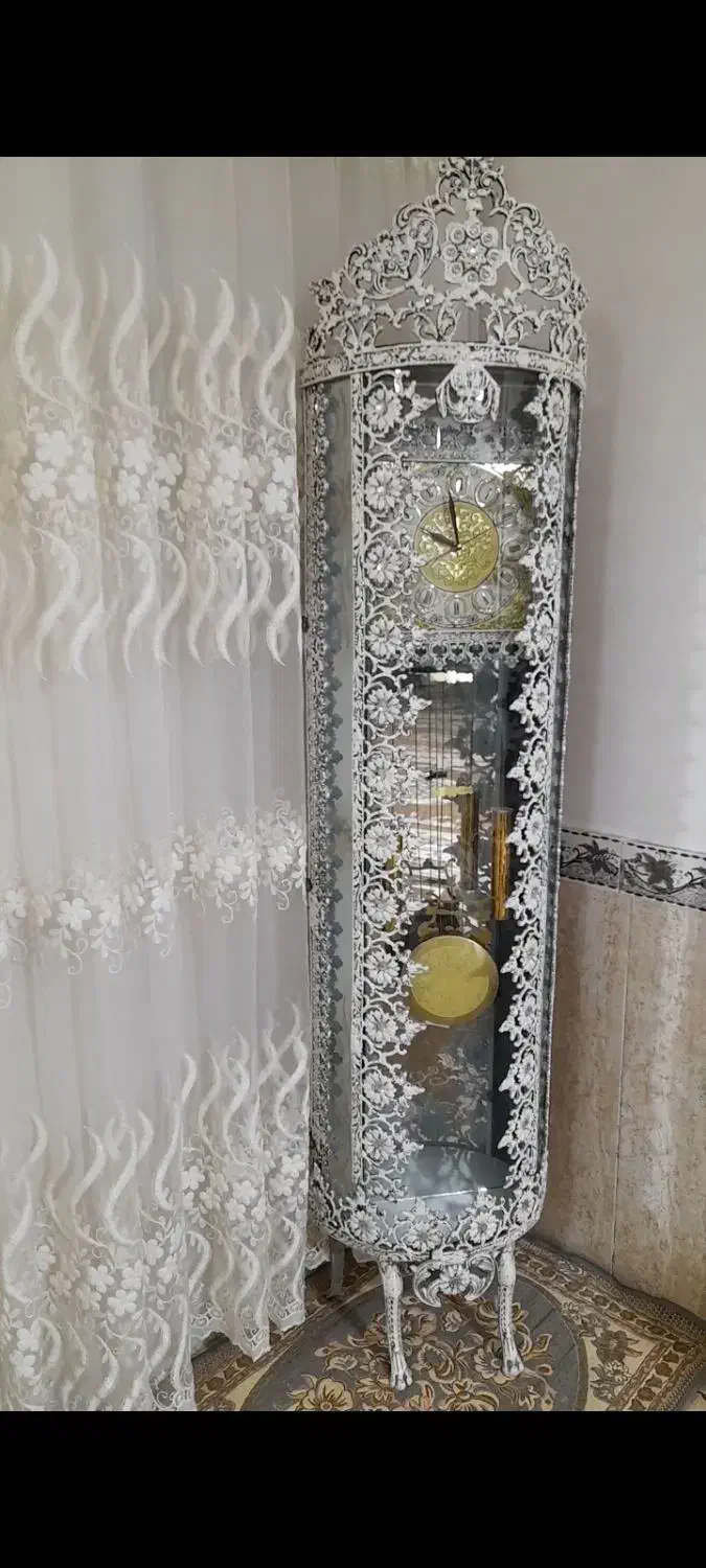 ساعت ایستاده طرح برنز|ساعت دیواری و تزئینی|سنندج, |دیوار