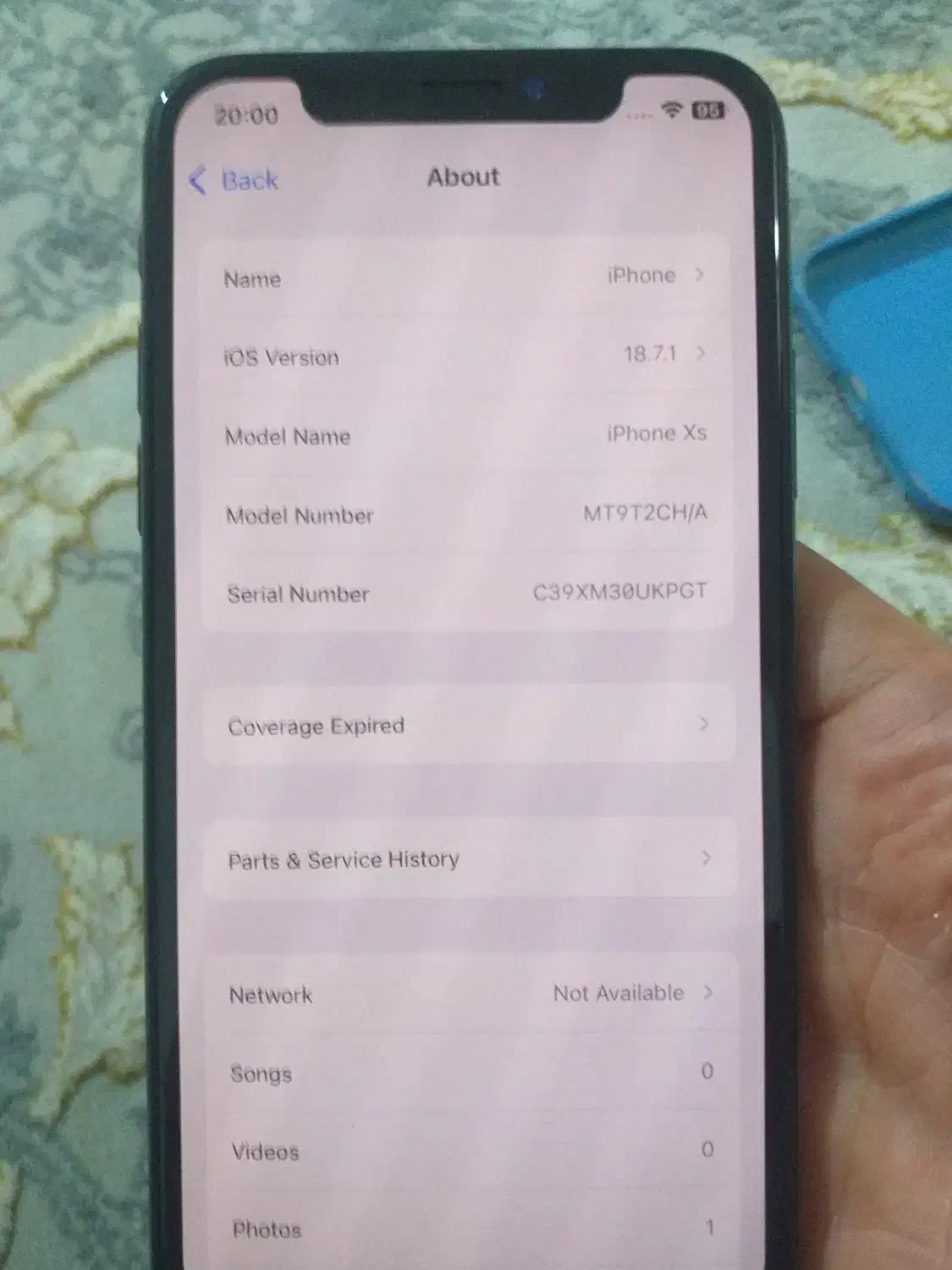آیفون xs بدون ریجستر|موبایل|جوانرود, |دیوار