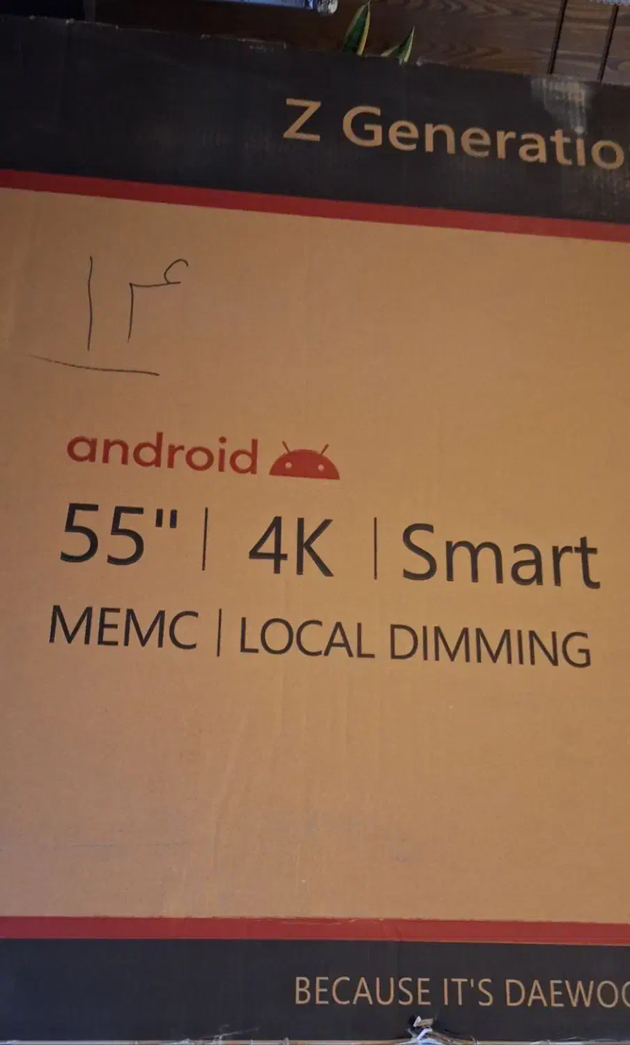 تلویزیون اسمارت ۵۵ اینچ دوو سری z در حد آکبند|تلویزیون و پروژکتور|اصفهان, سپاهان‌شهر|دیوار