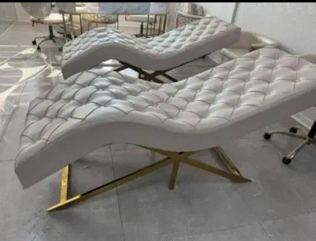 تخت فشیال دکور ارایشگاه صندلی ترولی آینه پدالی پاف|آرایشگاه و سالن‌های زیبایی|تهران, خلازیر|دیوار