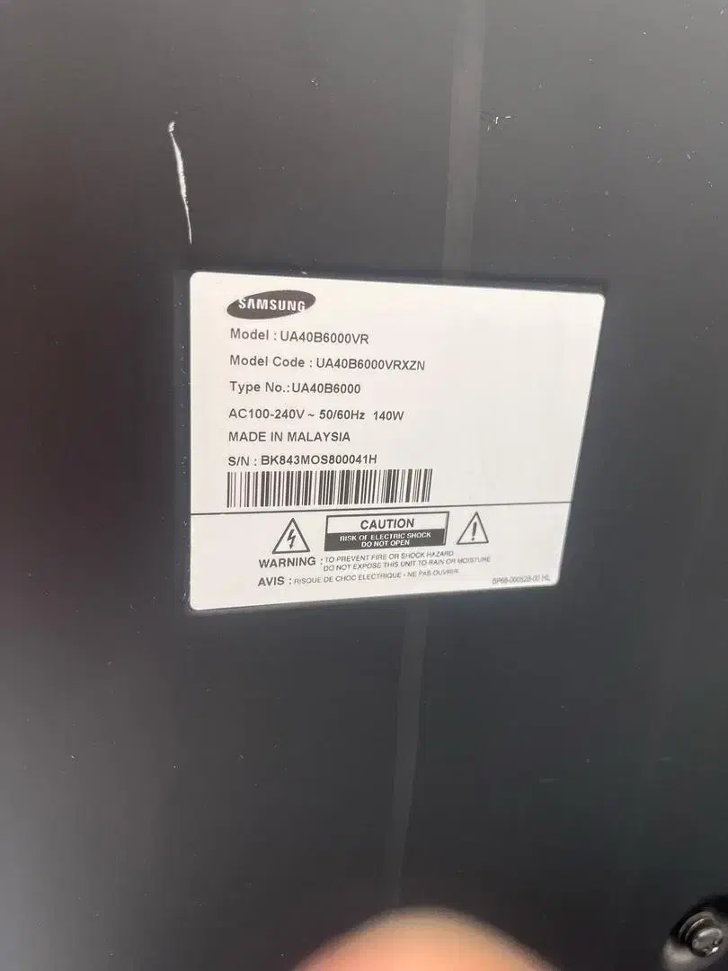 تلویزیون سامسونگ اصل مالزی سری ۶ و میزتلویزیون|تلویزیون و پروژکتور|نائین, |دیوار