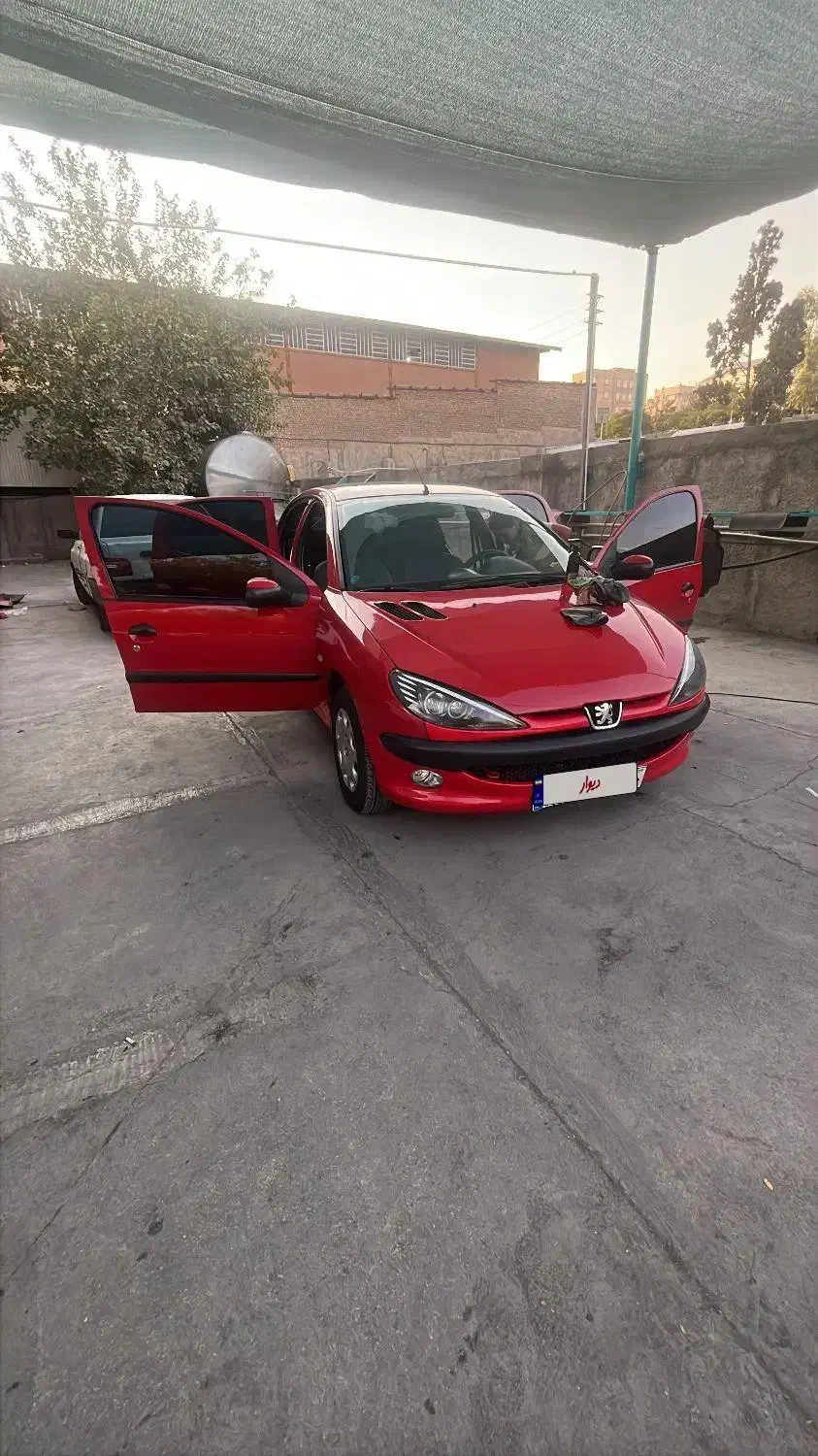 206 تیپ 5 مدل 96|خودرو سواری و وانت|تهران, ستارخان|دیوار