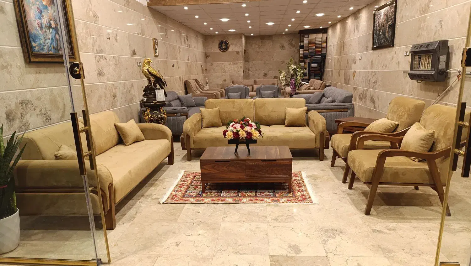 مبل علی|مبلمان خانگی و میز عسلی|رشت, حومه رشت|دیوار