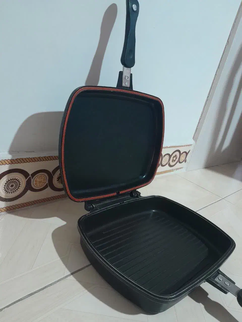 ماهیتابه دوطرفه رژیمی|ظروف پخت‌وپز|محمدشهر, عباس آباد|دیوار