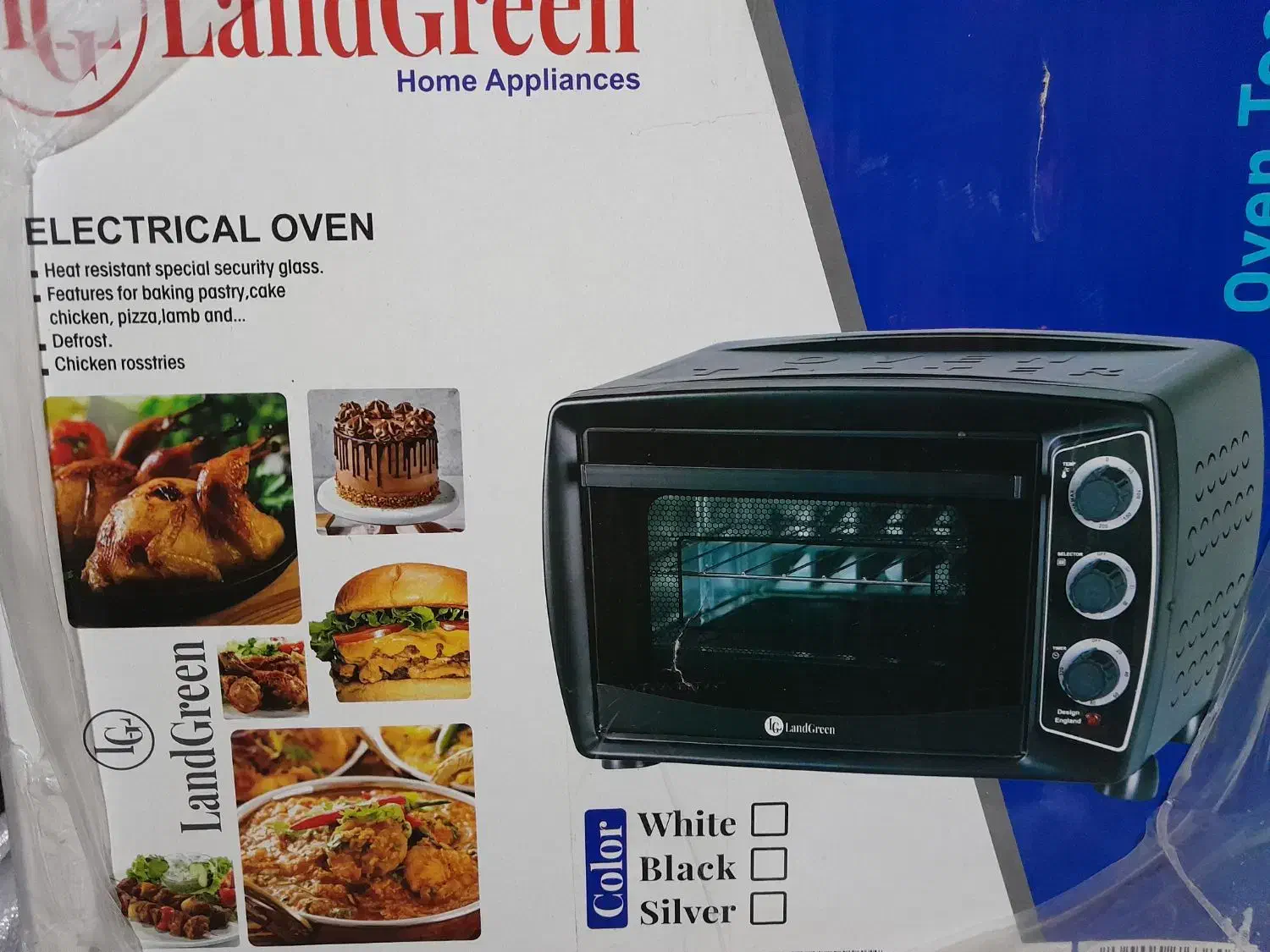 اون توستر یا فر برقی لند گرین نو|اجاق گاز و لوازم برقی پختوپز|سلماس, |دیوار