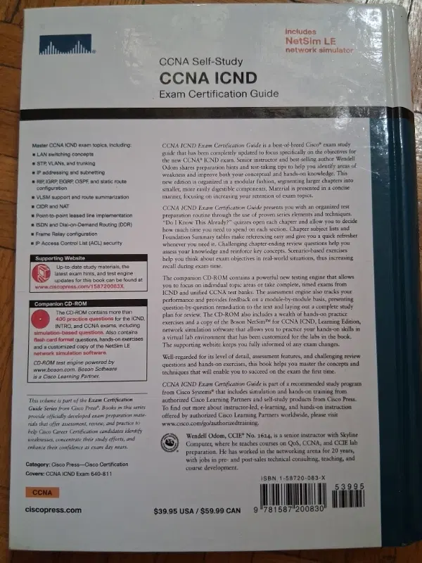 CCNA self-study guide|کتاب و مجله آموزشی|تهران, ولنجک|دیوار