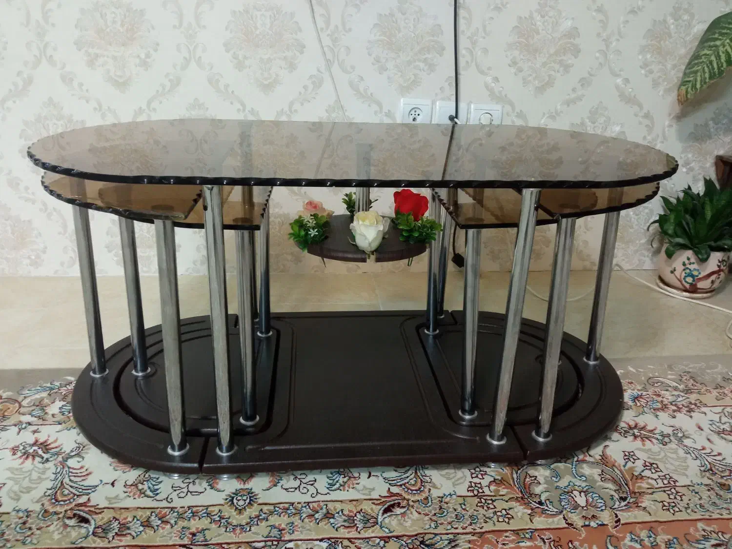 میز جلو مبلی شیشه ای|مبلمان خانگی و میز عسلی|گلبهار, شهر جدید گلبهار|دیوار