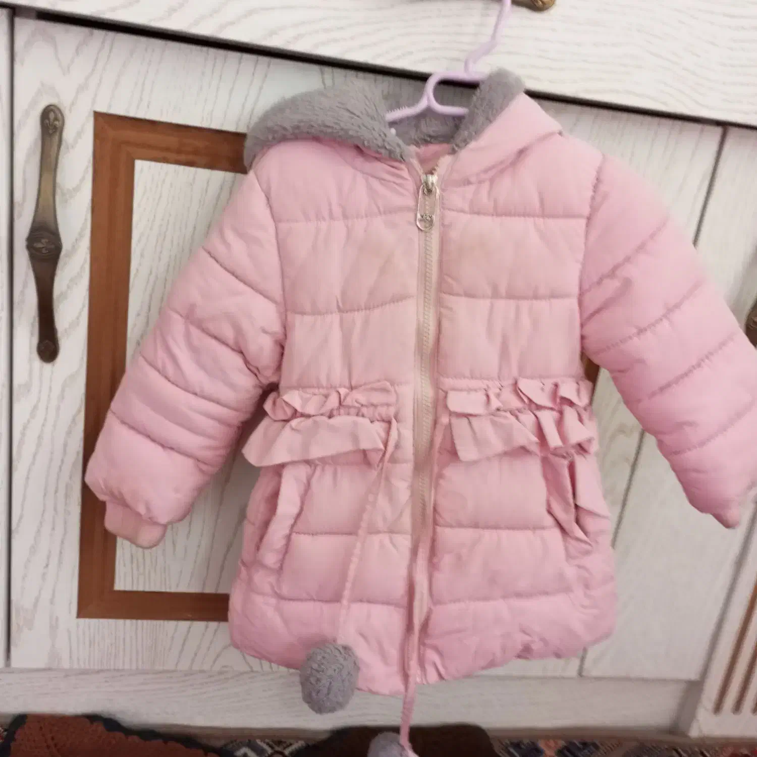 کاپشن وشنل دخترانه|کفش و لباس بچه|مشهد, کارمندان دوم|دیوار