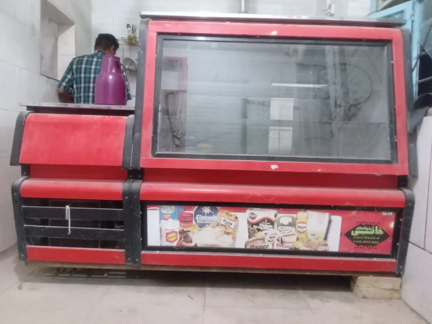 یخچال ویترین|یخچال و فریزر|باوی, |دیوار