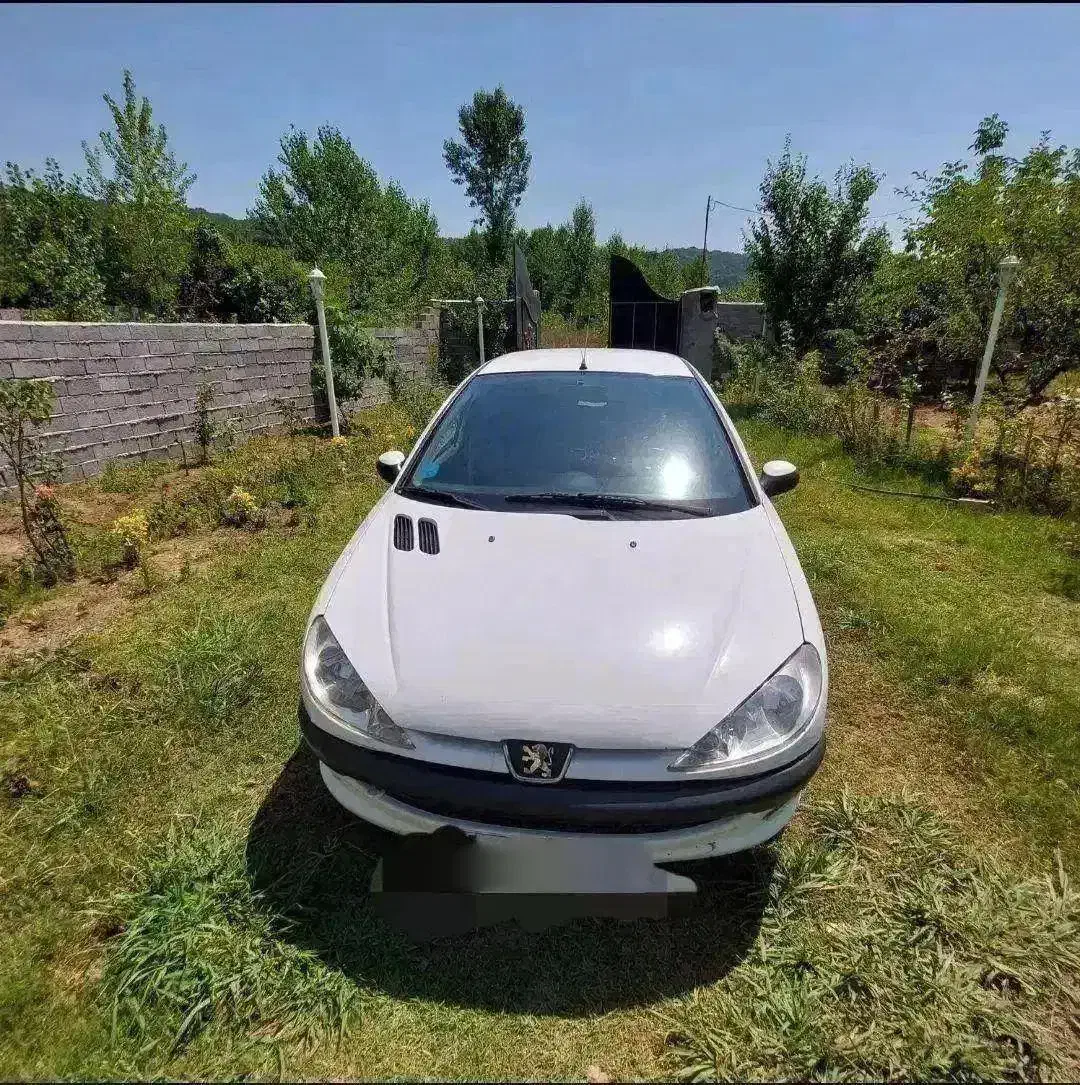 ۲۰۶ سفید مدل ۹۰ عالی مصرف کننده سالم|خودرو سواری و وانت|قائم‌شهر, |دیوار