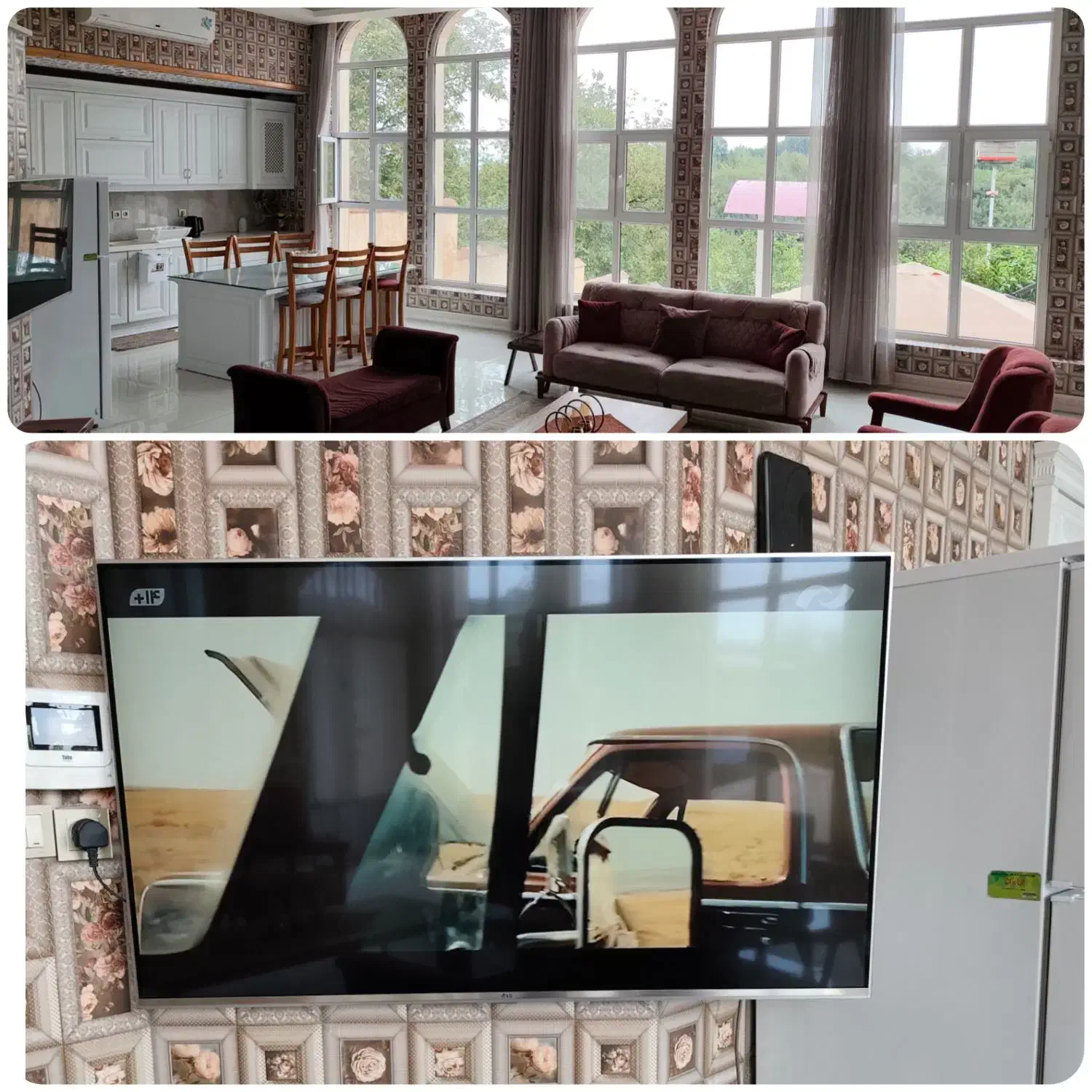 اجاره ویلا استخردار جنگلی رزرو بی واسطه|اجارهٔ کوتاه‌مدت ویلا و باغ|لاهیجان, آهندان|دیوار