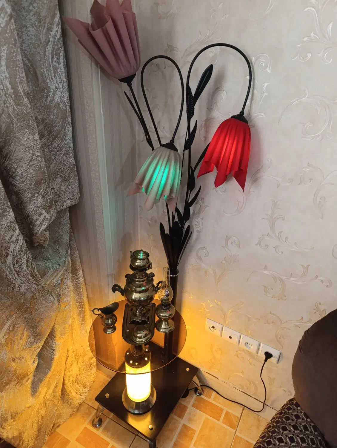 آینه شمعدون و آباژور|آینه|اسلامشهر, شهرک واوان|دیوار