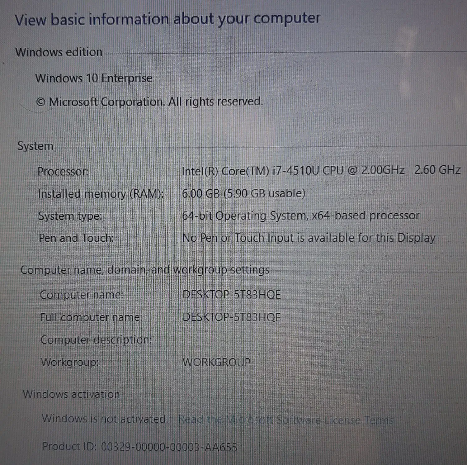 لپتاپ مهندسی lenovo|رایانه همراه|بندر انزلی, معلم|دیوار