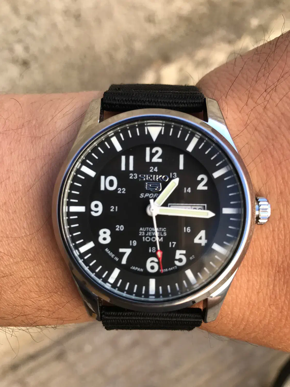 سیکو ۵ شکاری اصلی|ساعت|کنگاور, |دیوار