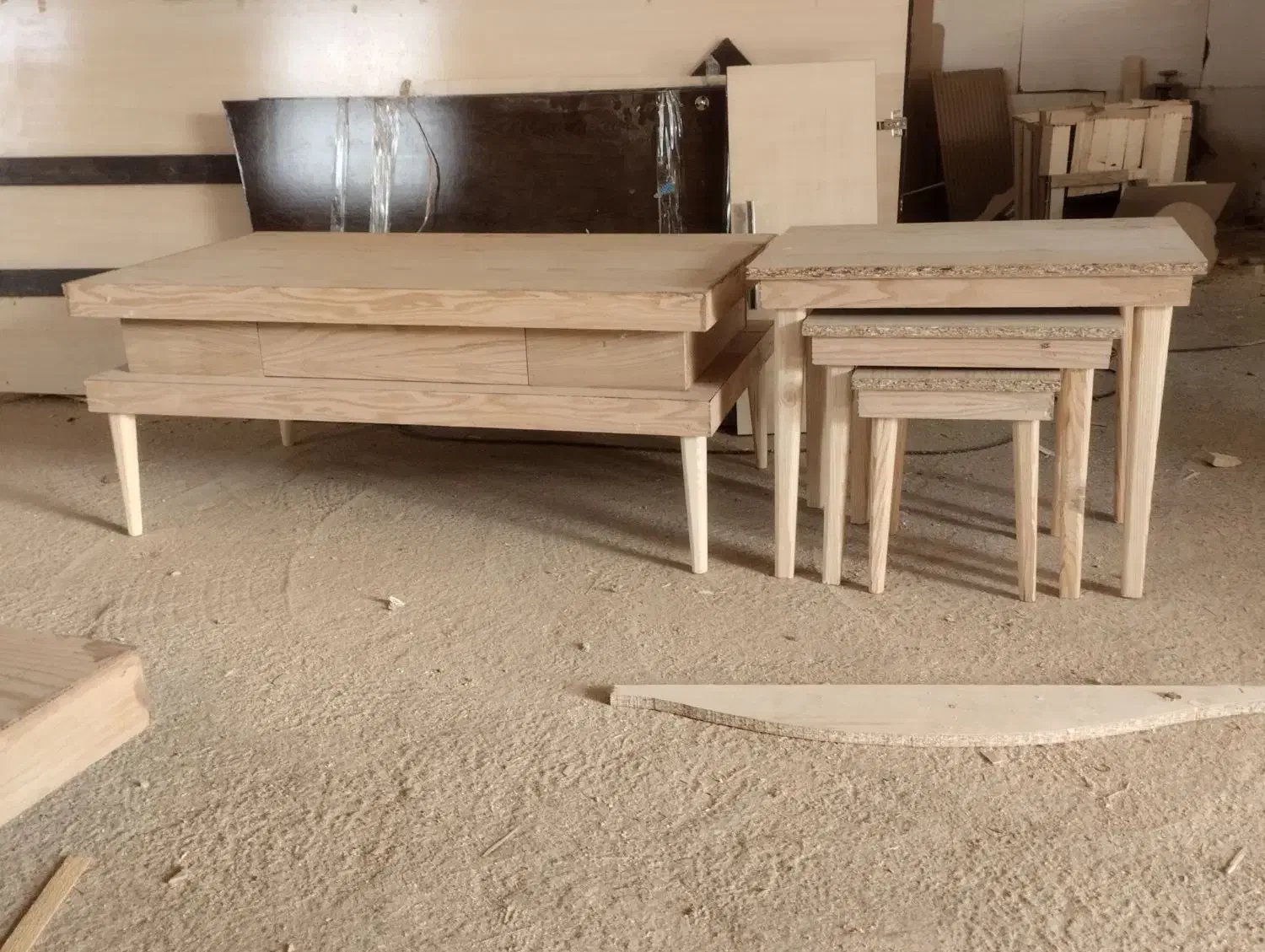 تولیدی انواع میزهای جلو مبلی|مبلمان خانگی و میز عسلی|شاندیز, |دیوار