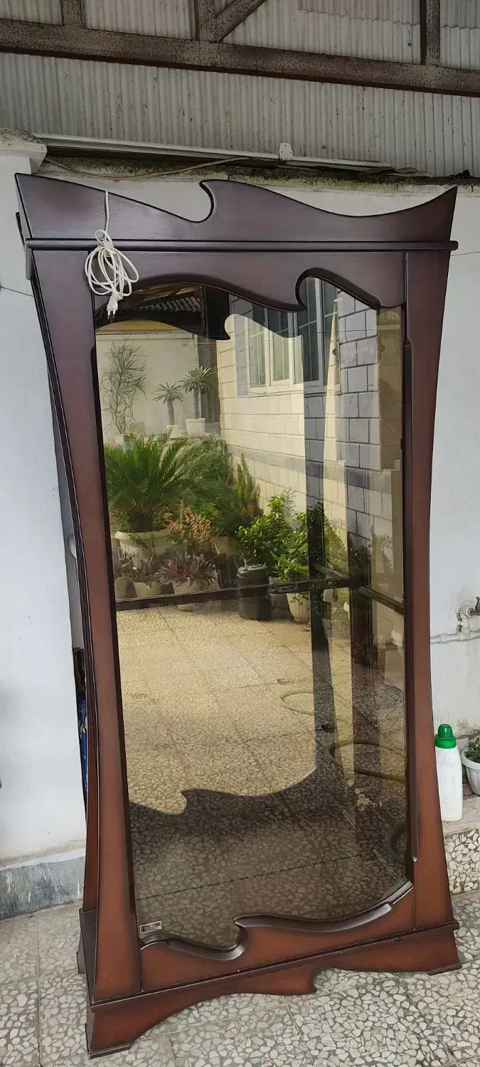 ویترین چوب|بوفه، ویترین، کنسول|صومعه‌سرا, |دیوار