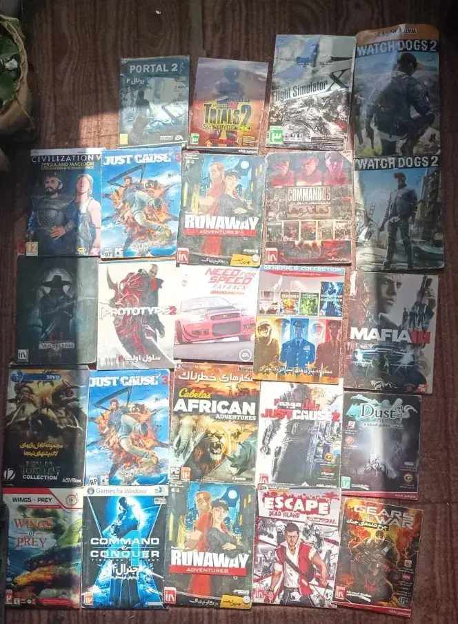 ۳۰مجموعهgameشامل۹۰حلقهdvd9ومعمولی،اکثرانو|کنسول، بازی ویدئویی و آنلاین|محمدشهر, سیدآباد|دیوار