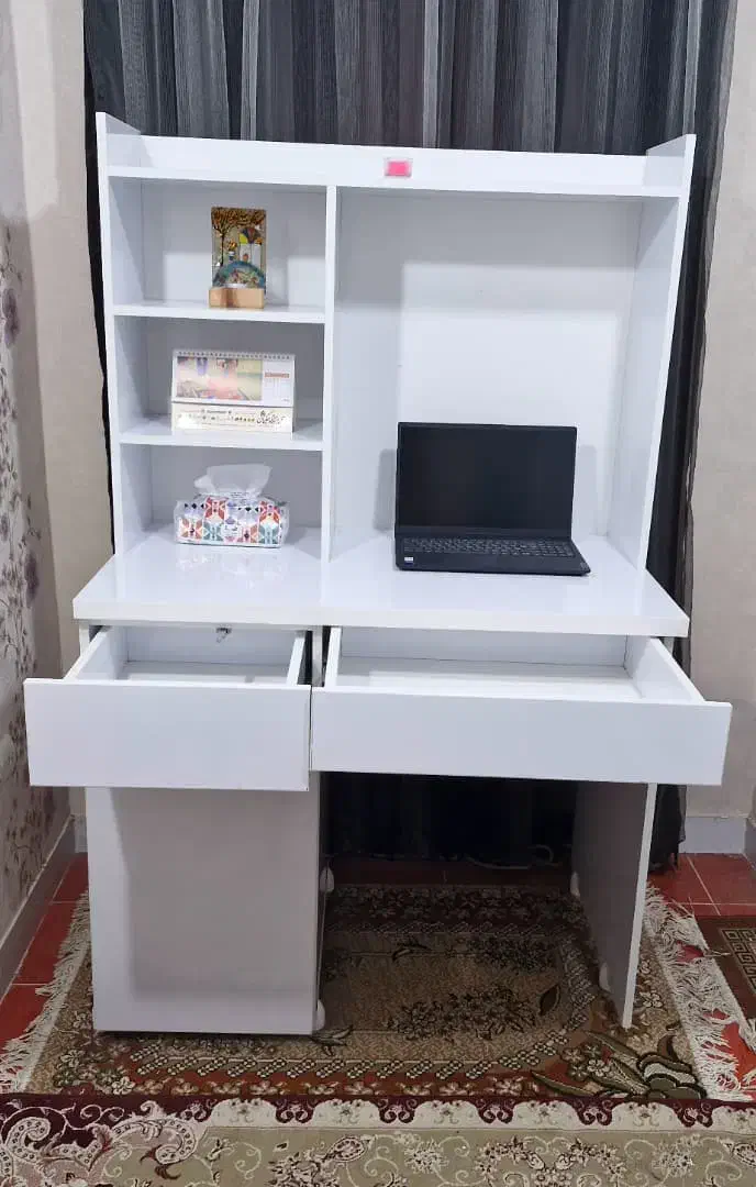 میز تحریر کتابخانه دار|میز تحریر و کامپیوتر|بندرعباس, |دیوار